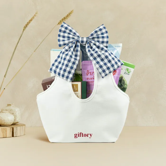 JOYFUL BOWBAG-BLUE