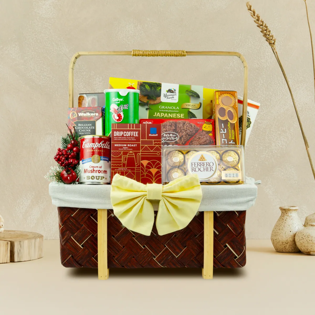 SCARLET LUXE BASKET